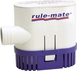 Rule-mate 1100 GPH fuldaut. 24V