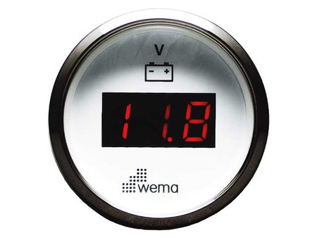 Wema Silver Voltmeter LED