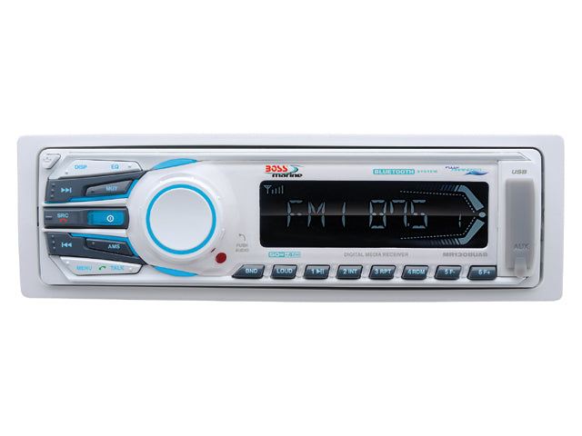 Boss Marine Radio 1308UAB i Hvid