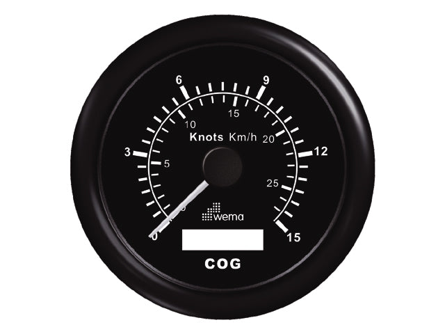 Wema GPS  Speedo Fart / kurs over grunden.( max Hastighed 15 knob )