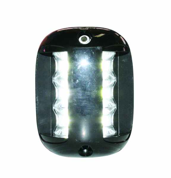 Lalizas LED top lanterne 12-24VDC 2NM sort hus