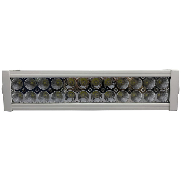 1852 Led light bar 10-30V 72W combo, hvid Alu hus L-41 cm