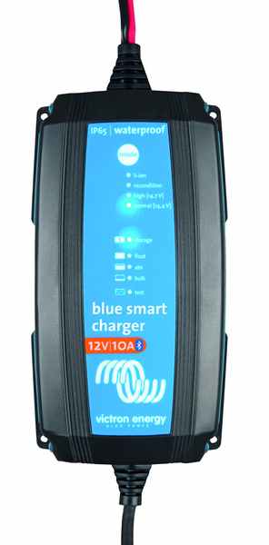 Victron blue smart lader 12v 10amp. 1 grp. ip65