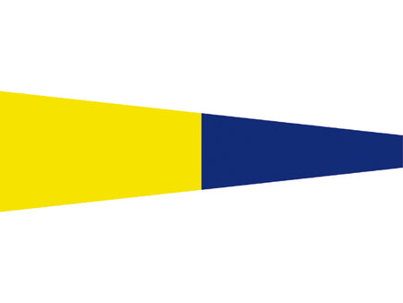 Signal flag Nr. 5 25 x 88 cm