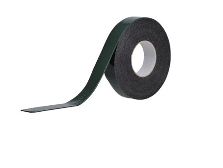 DOUBLE SIDED VINYL FOAM TAPE BLACK 25X3MM 3M