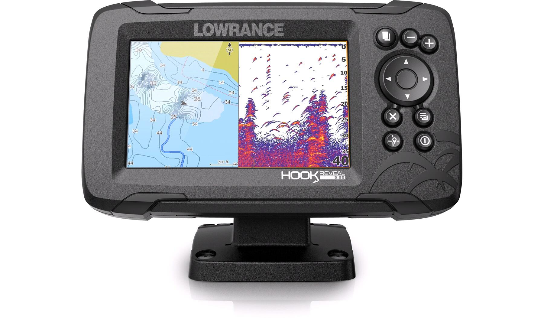 LOWRANCE HOOK2 5" SPLITSHOT HDI