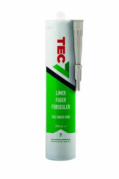 Tec7 - limer fuger forsegler 310ml patron beige