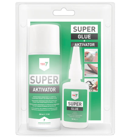 Tec7 super lim 50 ml+ super aktivator 200 ml