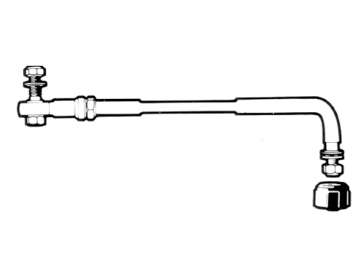 Rorarm for Mercury udenbords