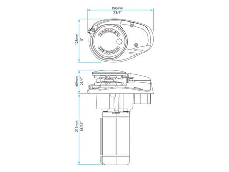 Lewmar V700 elektrisk ankerspil