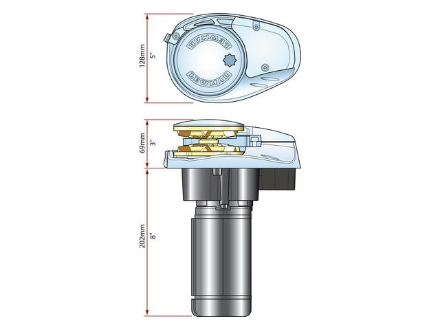 Lewmar V700 elektrisk ankerspil