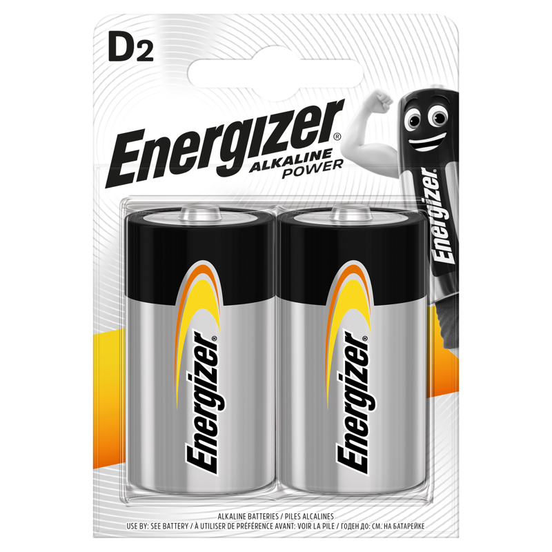 Batterier D ENERGIZER