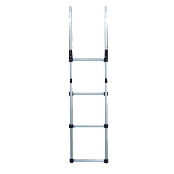 Indbygget badestige i aluminium