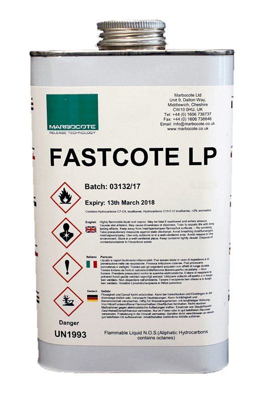 Marbocote Wax Fastcote LP  5 Ltr.