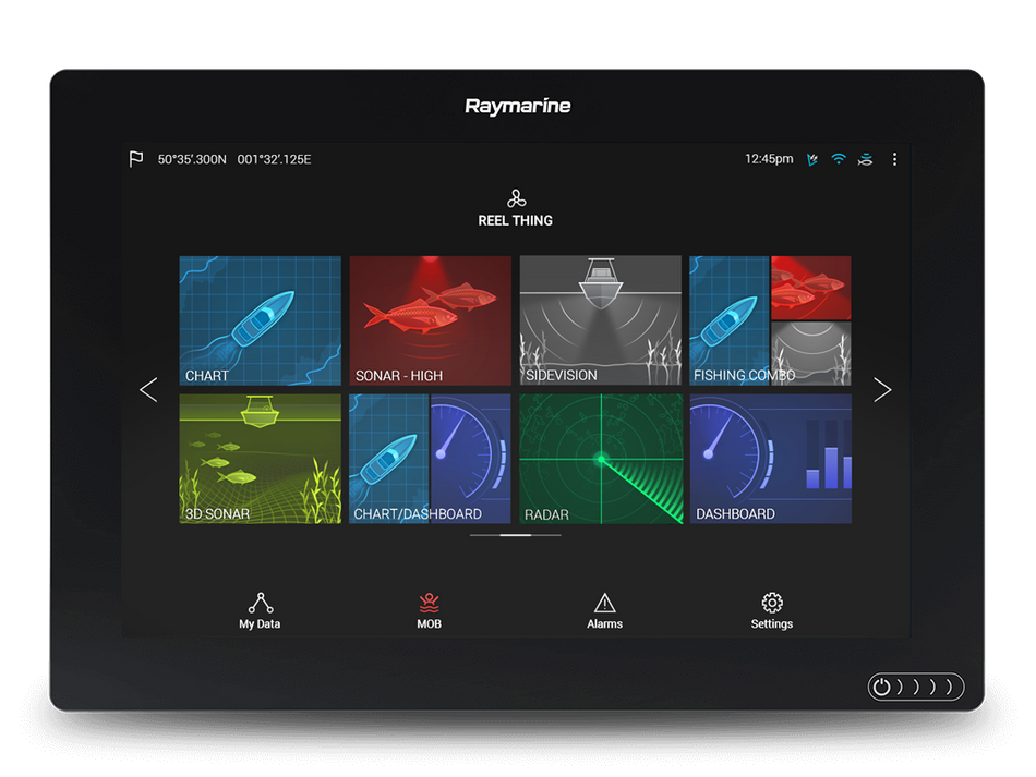 AXIOM 12" RV Multifunktions Display Raymarine - VÆLG VARIANT!