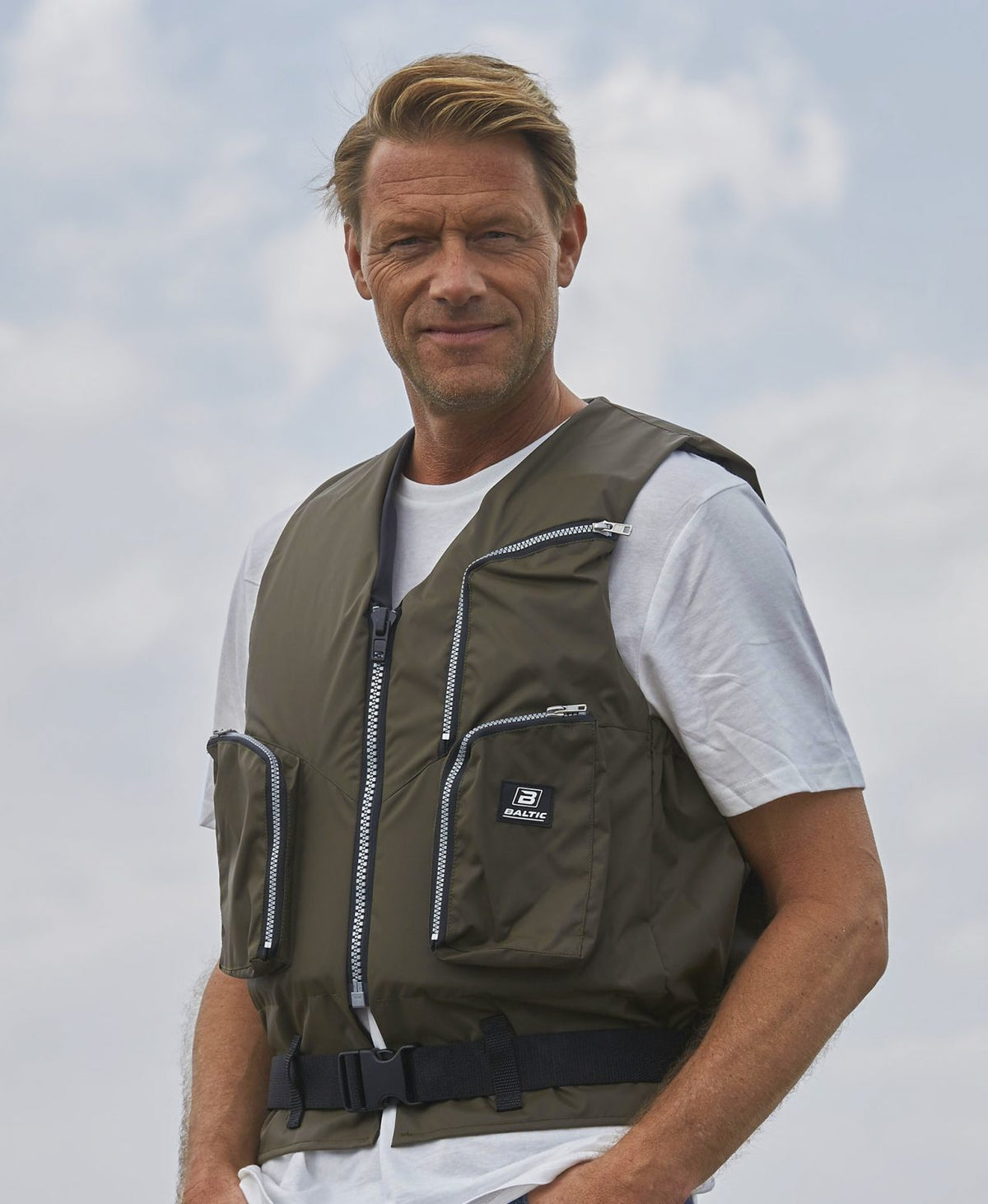 Baltic Outdoor Oliven Vest