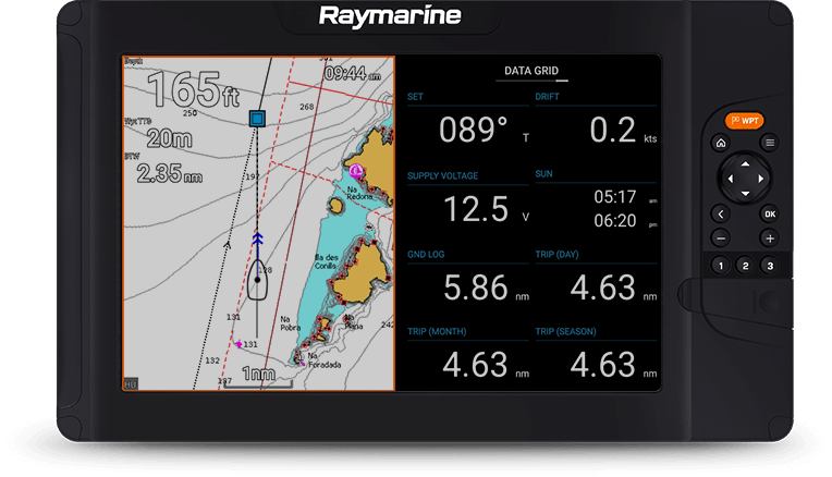 Element 7" S Kortplotter Raymarine - Uden transducer