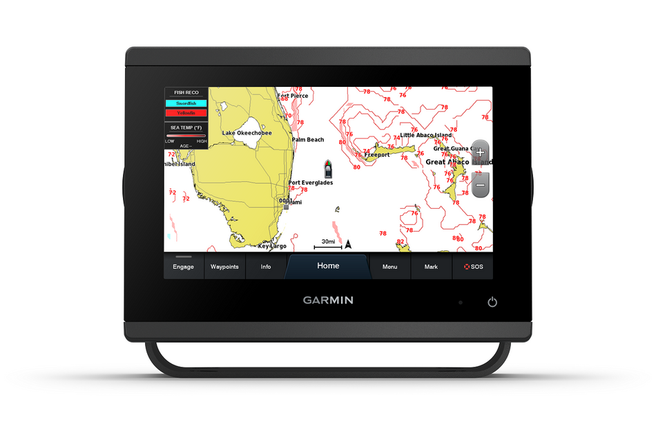 GARMIN GPSMAP® 723, uden ekkolod med globalt baggrundskort