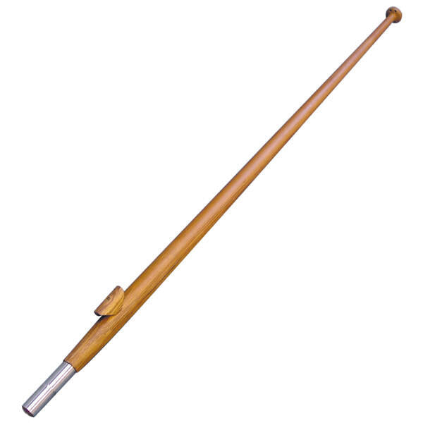 Flagspil 150 cm teak bøsning