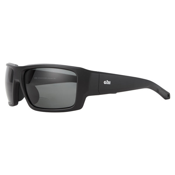 Gill 9745 Mirage Bi-focal sort solbrille med styrke