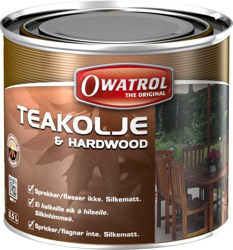 Owatrol teakolie - Vælg størrelse!
