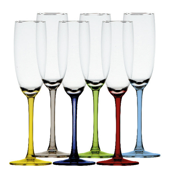 MB Party Champagne glas 22cm 170 ml 6 stk. NON SLIP