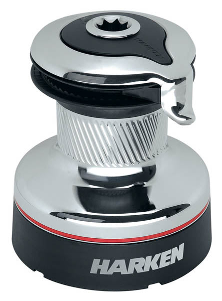 Harken Radial Self-Tailing Skødespil i Aluminium  20STC Krom