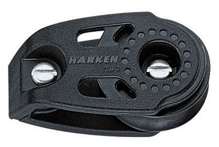 Harken Carbo Blok 29 mm enkelt, skildpadde