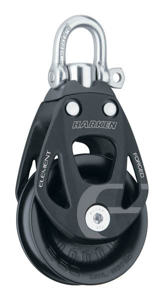 Harken "Element"  Enkelt med svirvel til 14 mm line