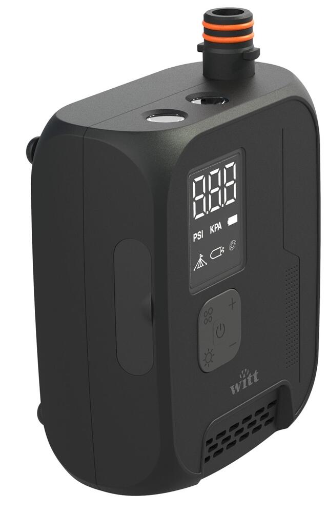 Witt Outdoor Air Pump kraftig batteridrevet luftpumpe