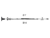 B14 ENGINE CONTR. CABLE (12 ) 3