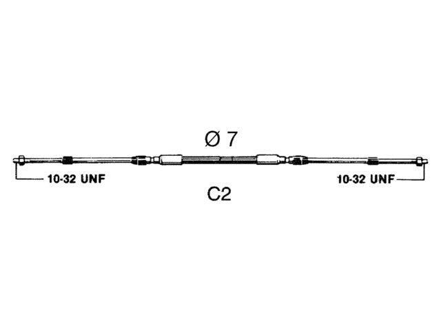 Motorkontrolkabel Model C2