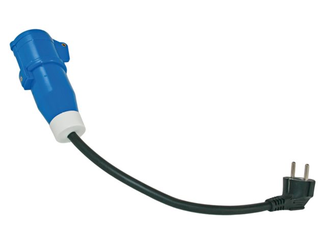 Adapter, allgemein Stecker mit Kabel und Euro-Buchse