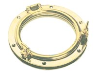 PORTLIGHT BRASS 150MM