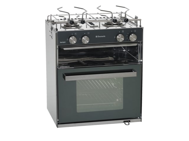 STARLIGHT gasovn med grill og 2 brændere