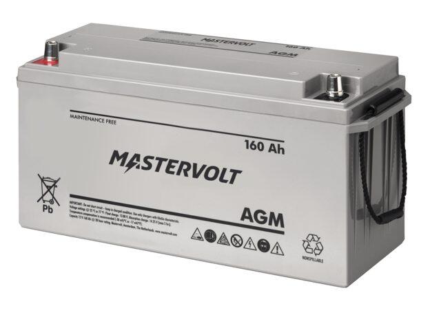 AGM Batteri MASTERVOLT - Flere varianter!