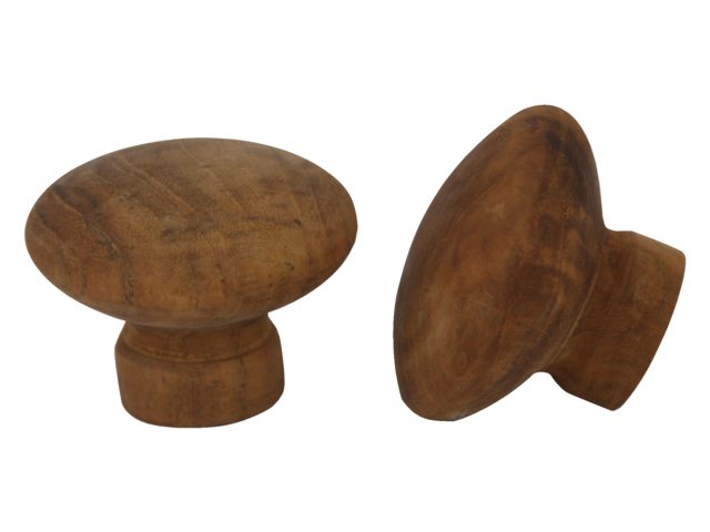 Knop til dør eller skuffe Ø 5cm