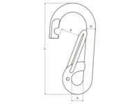 CAR.HOOK OVAL/EYE 6MM