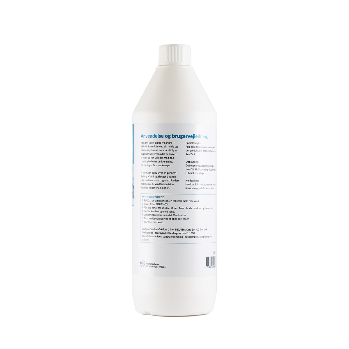 Ren Tank til Effektiv desinfektion af vandet i din lystbåd