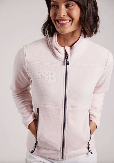 Dame fleece jakke lyserød SEABGO - Flere str!