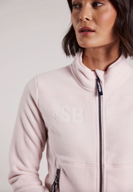 Dame fleece jakke lyserød SEABGO - Flere str!