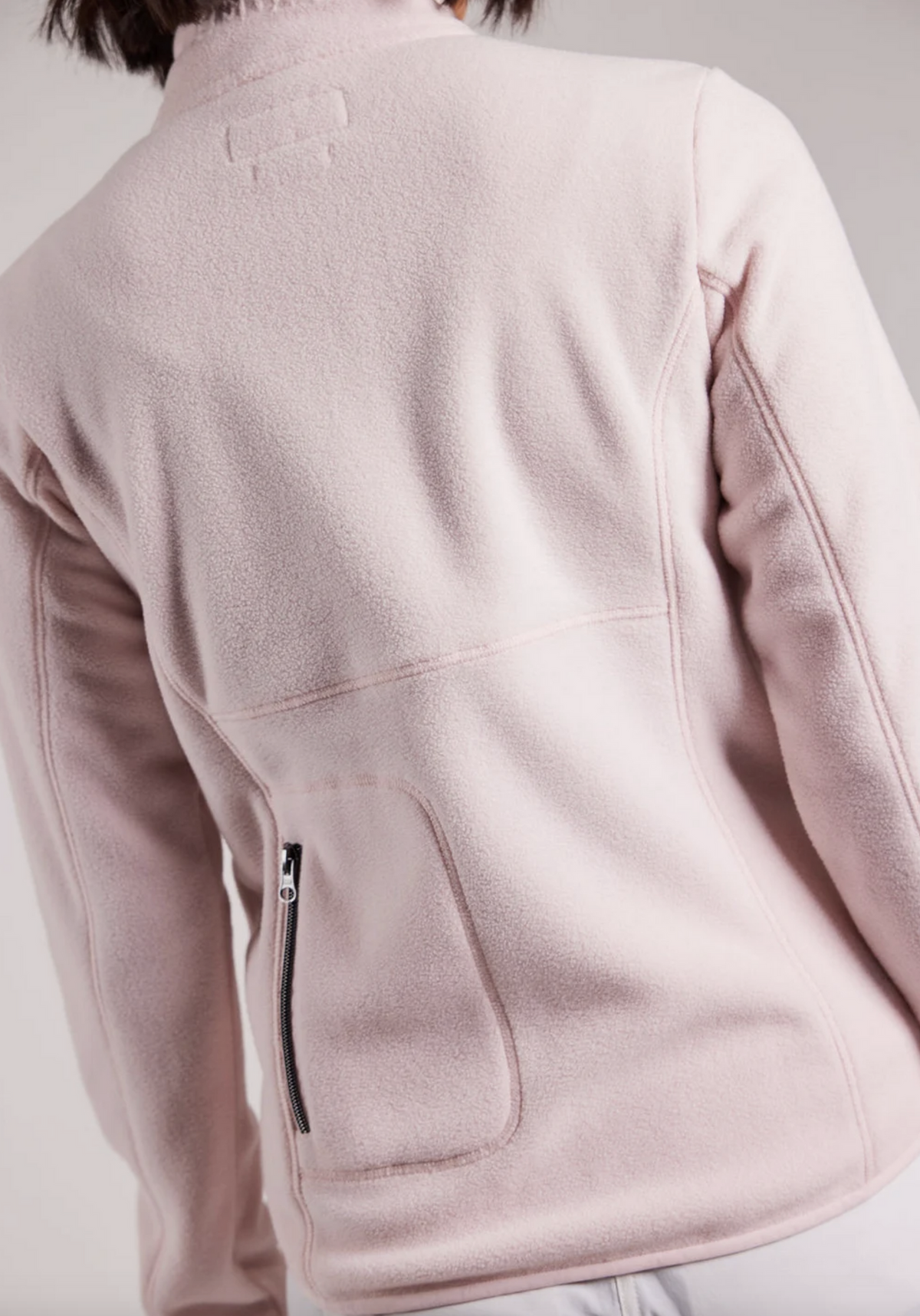 Dame fleece jakke lyserød SEABGO - Flere str!