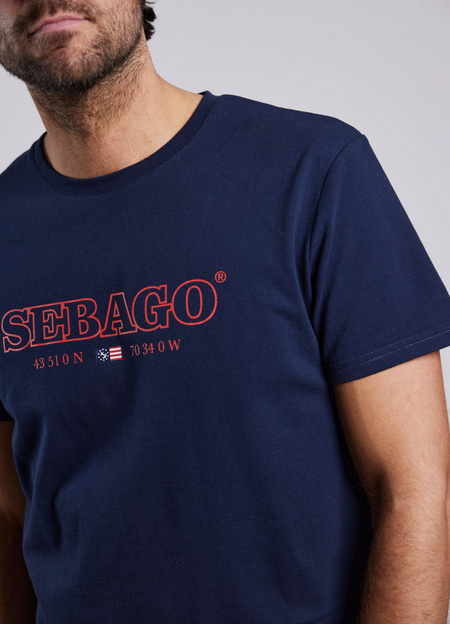 Performance T-Stirt Navy SEBAGO - Flere str!
