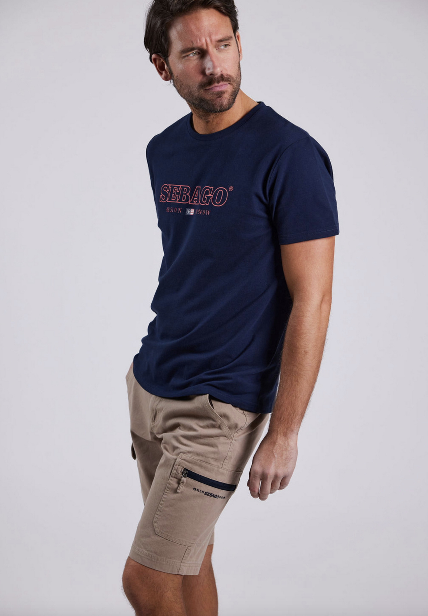 Performance T-Stirt Navy SEBAGO - Flere str!