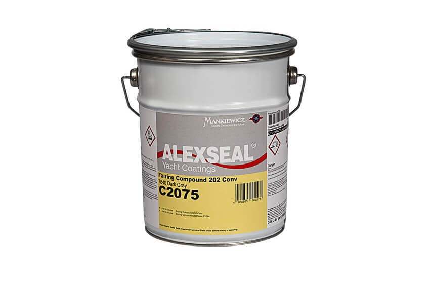 Alexseal Fairing compound grå hærder 