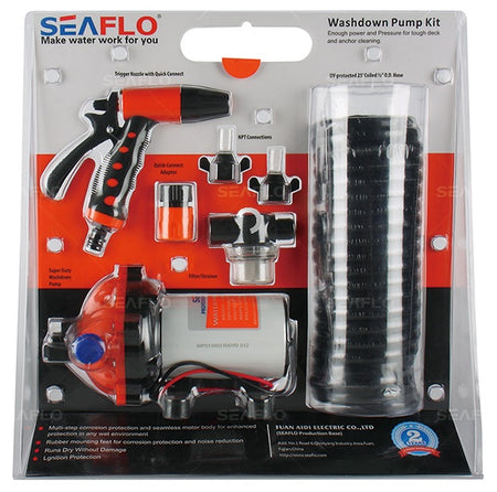 Seaflo DC vaskepumpesæt 5GPM 12 volt