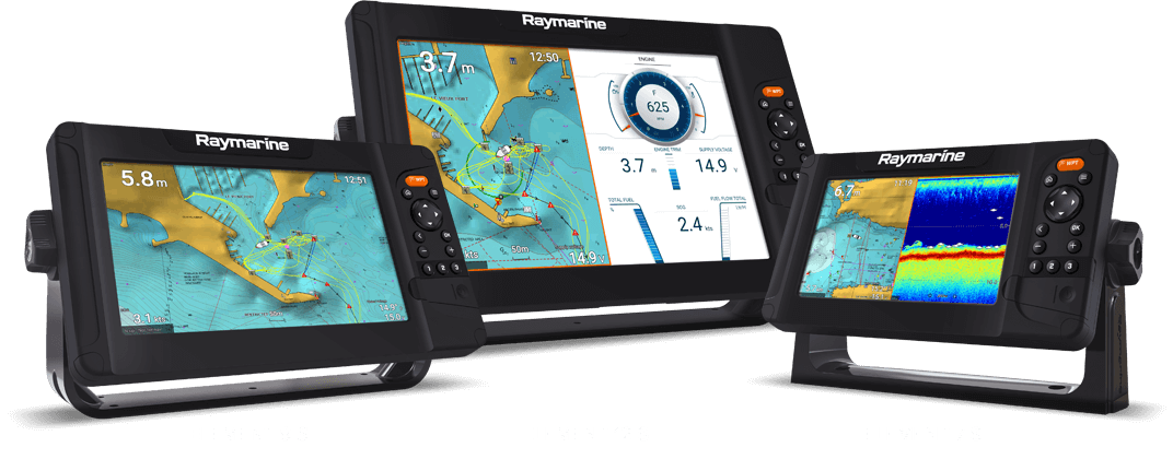 Element 9" S Kortplotter Raymarine  - Uden transducer